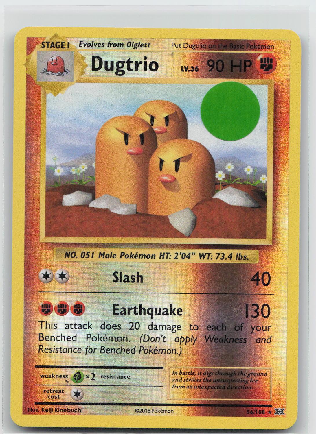 Dugtrio - Evolutions 56/108