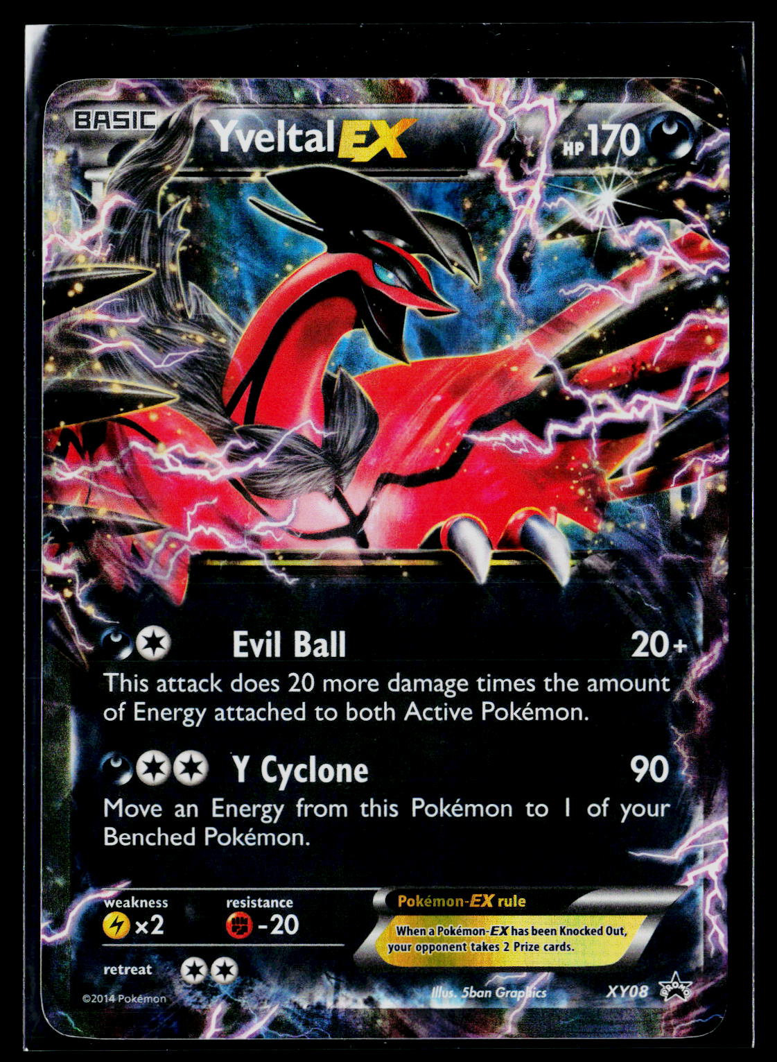 Yveltal EX - XY Promo XY08 (LP)