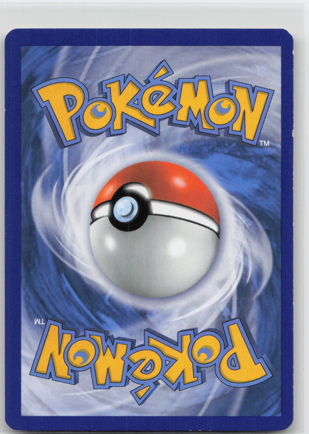 Back of card