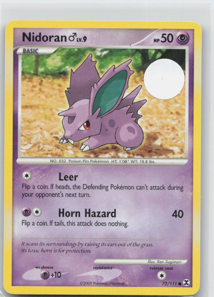Nidoran M - Rising Rivals 72/111