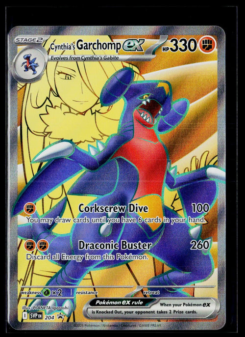 Cynthia's Garchomp ex - Scarlet & Violet Promo 204 (NM)