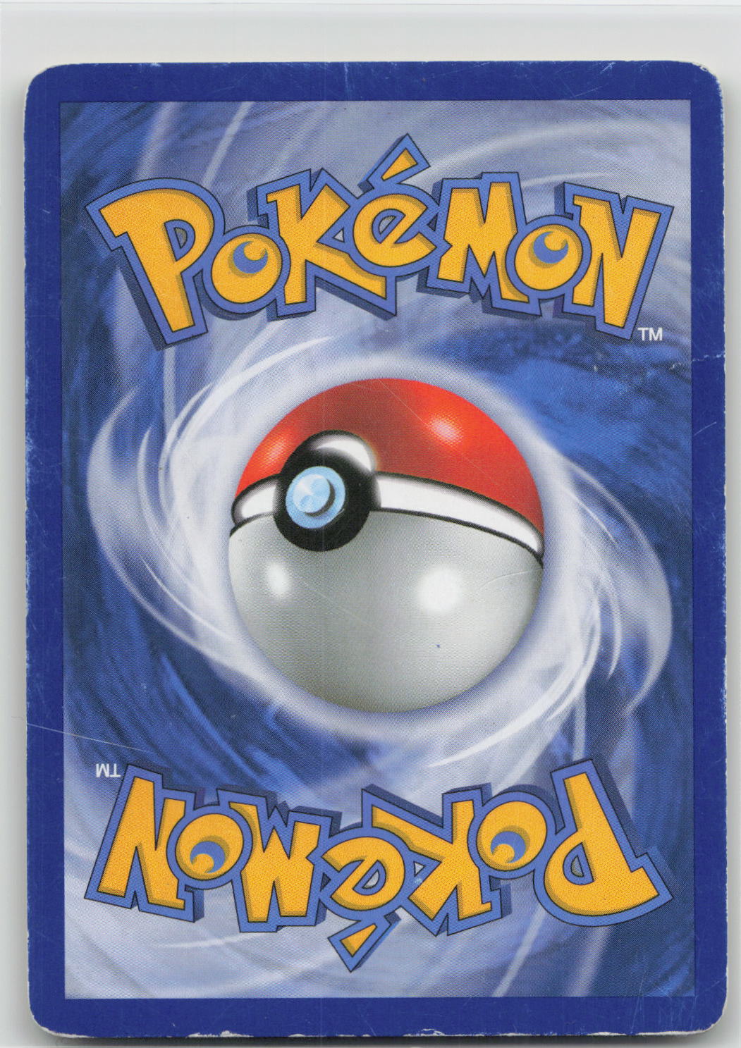 Back of card