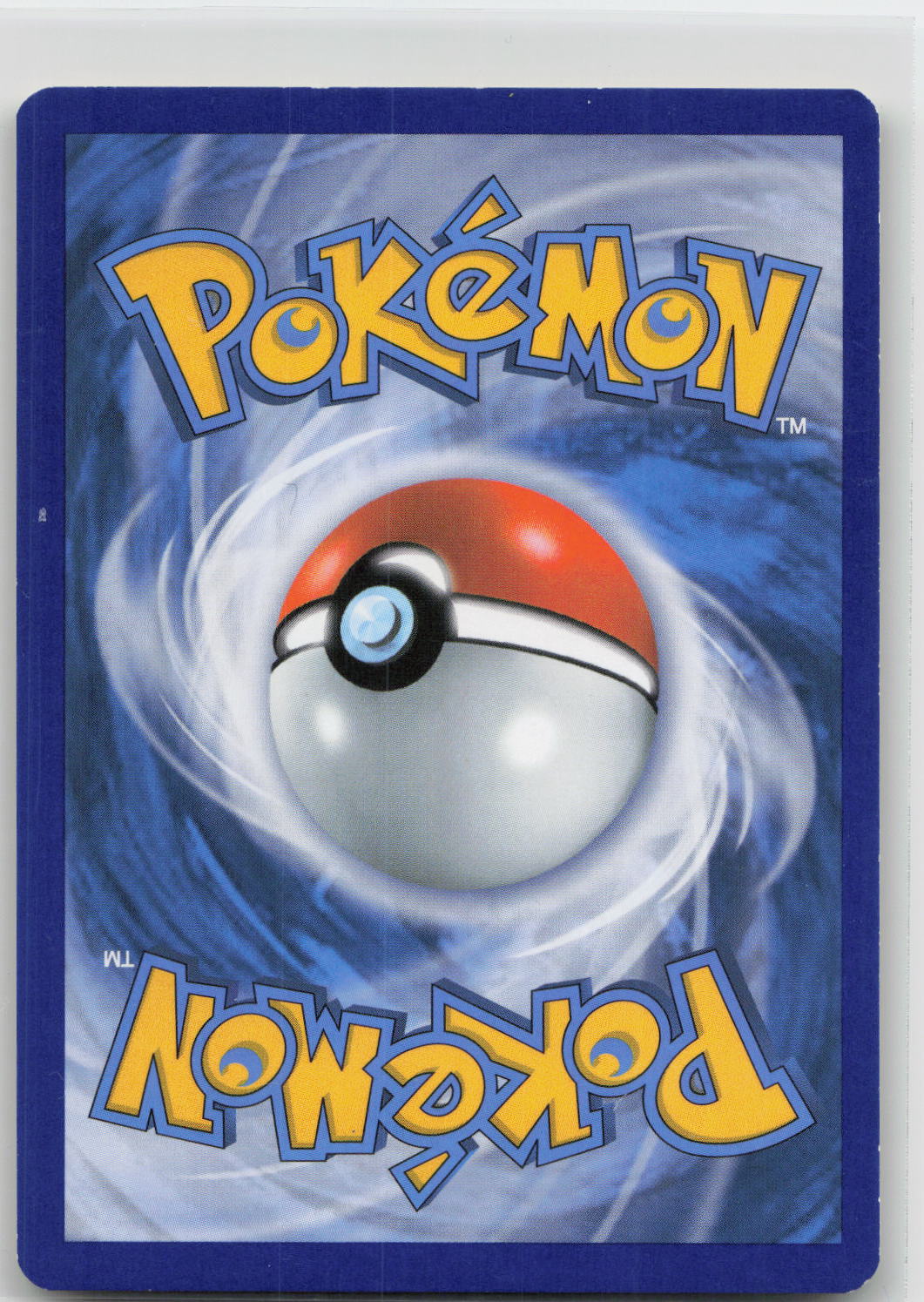 Back of card