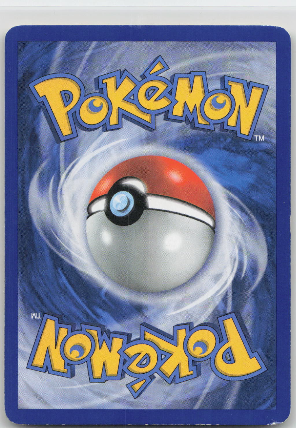 Back of card