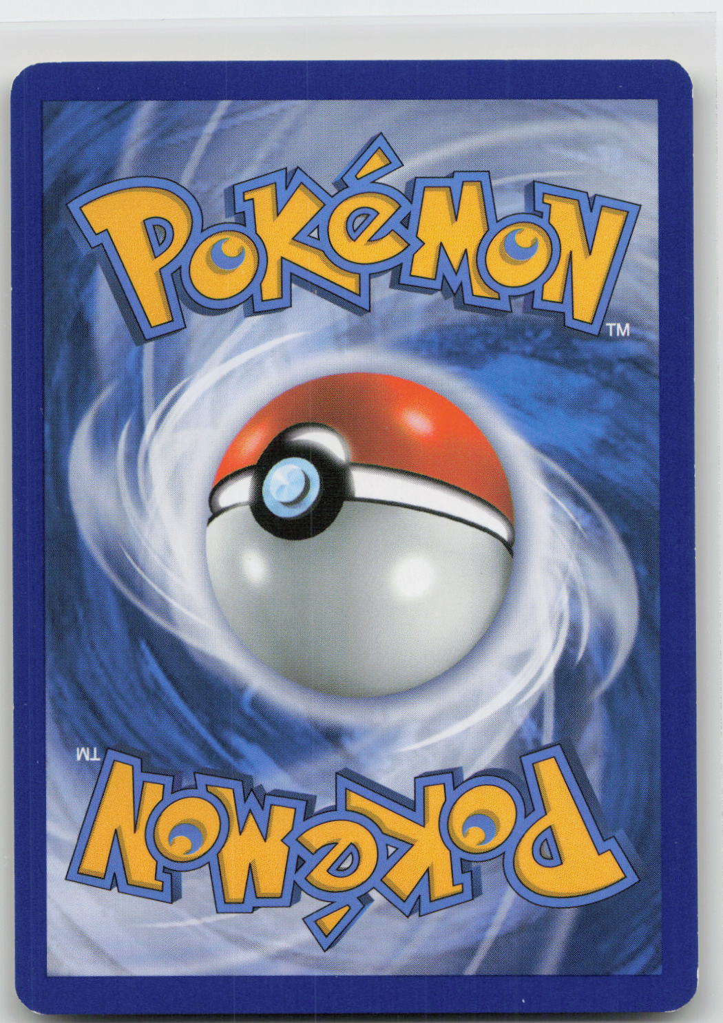 Back of card