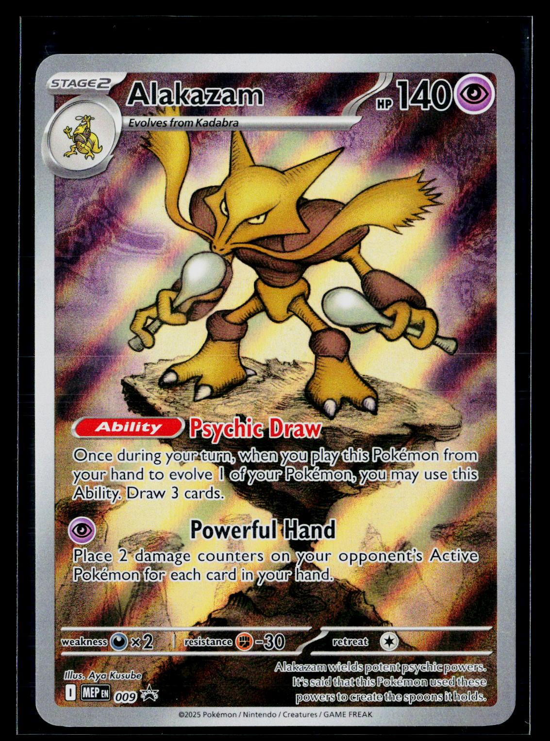Alakazam - ME: Mega Evolution Promo 009 (NM)