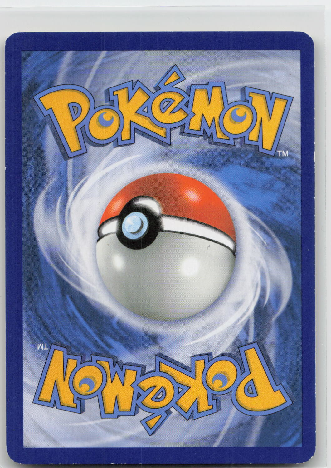 Back of card