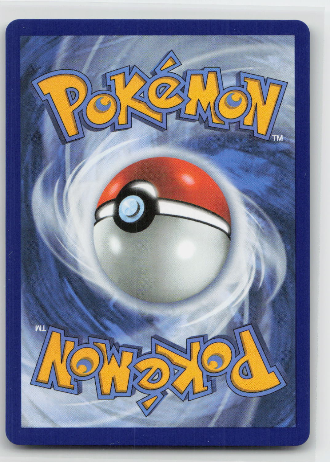Back of card