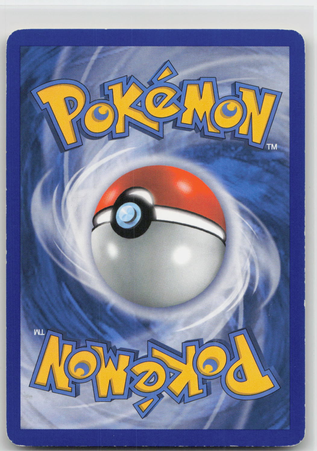Back of card