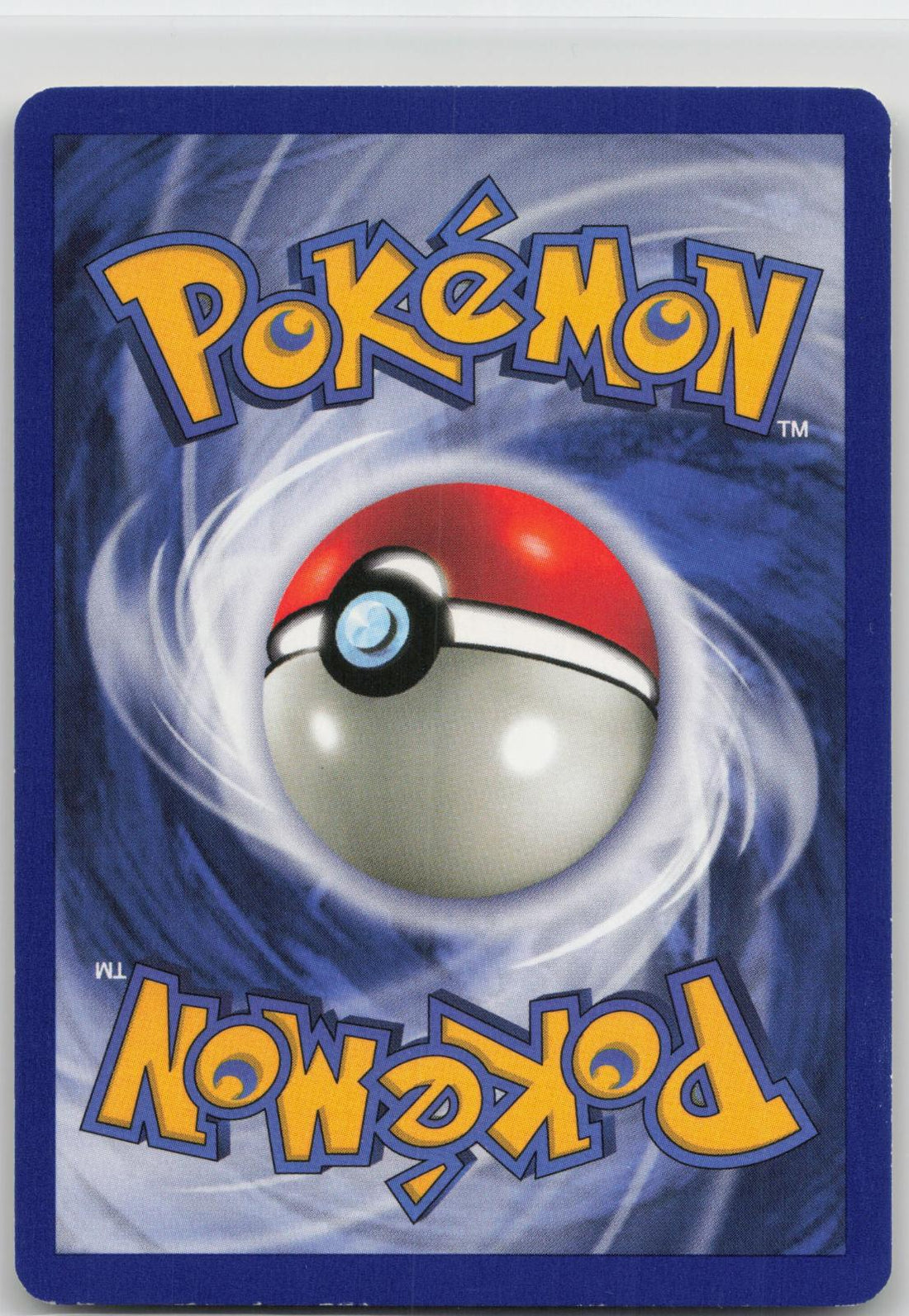 Back of card