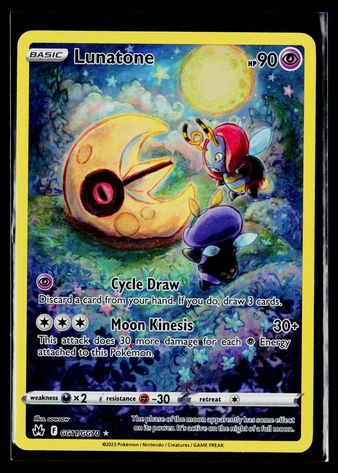 Lunatone - Crown Zenith Galarian Gallery GG11/GG70 (NM)
