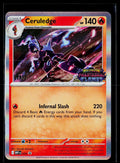 Ceruledge (Prerelease) [Staff] - ME: Mega Evolution Promo 014 (NM)