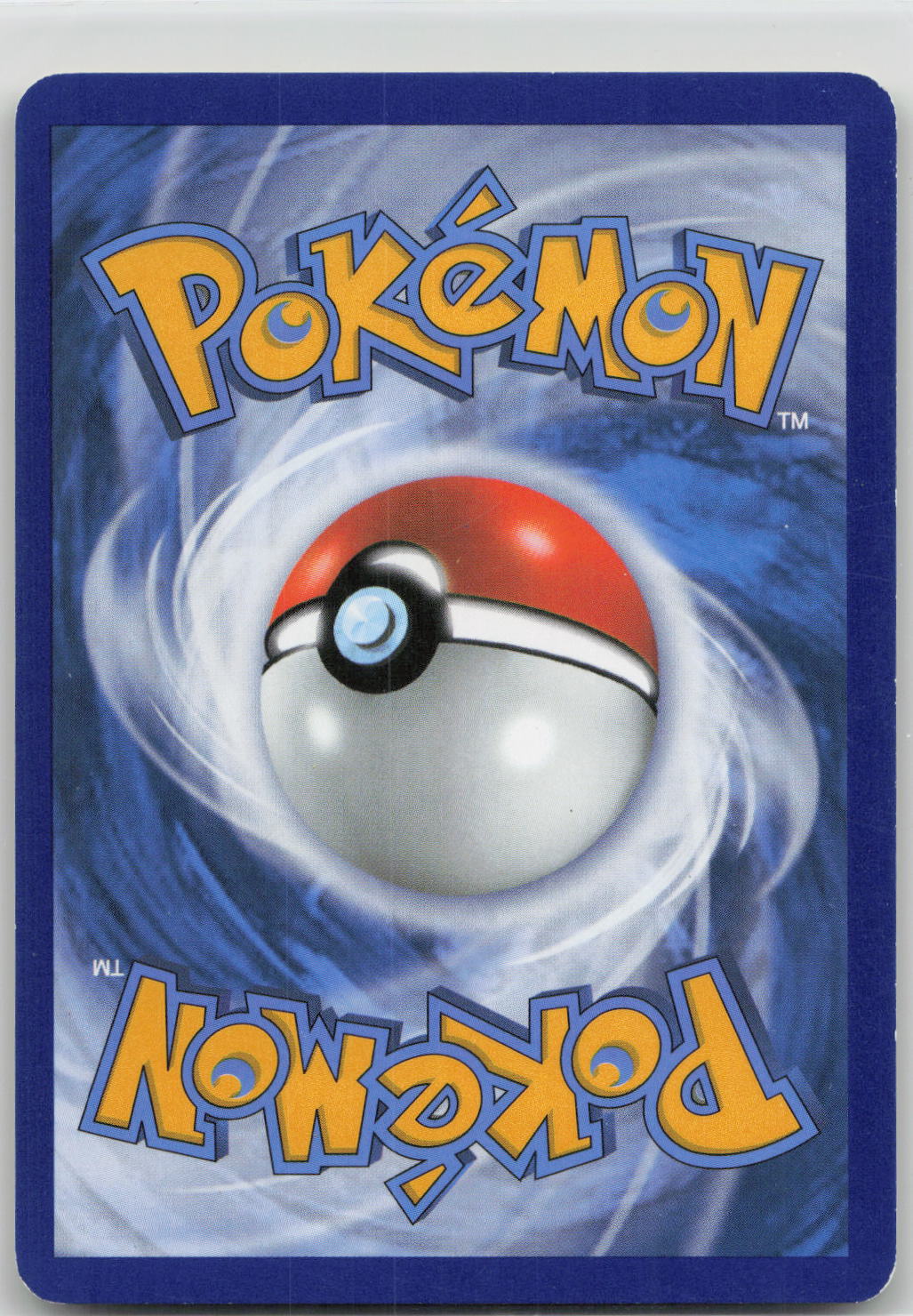Back of card
