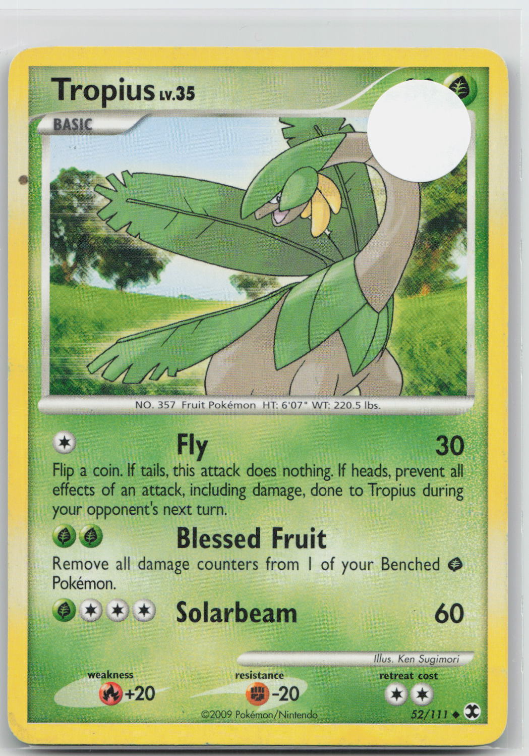 Tropius (Prerelease) [Staff] - Rising Rivals 52/111