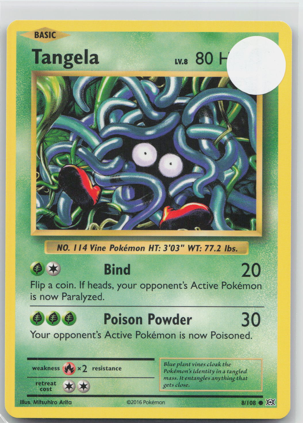 Tangela - Evolutions 8/108