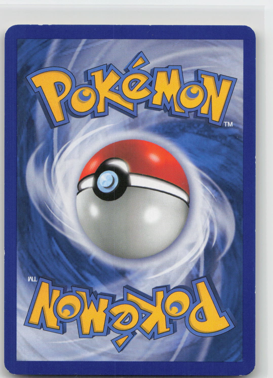 Back of card