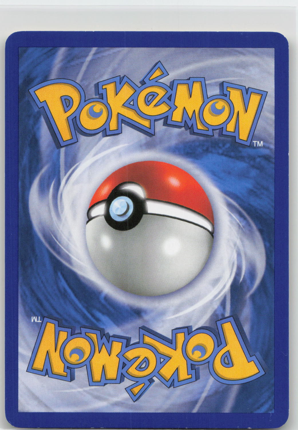 Back of card
