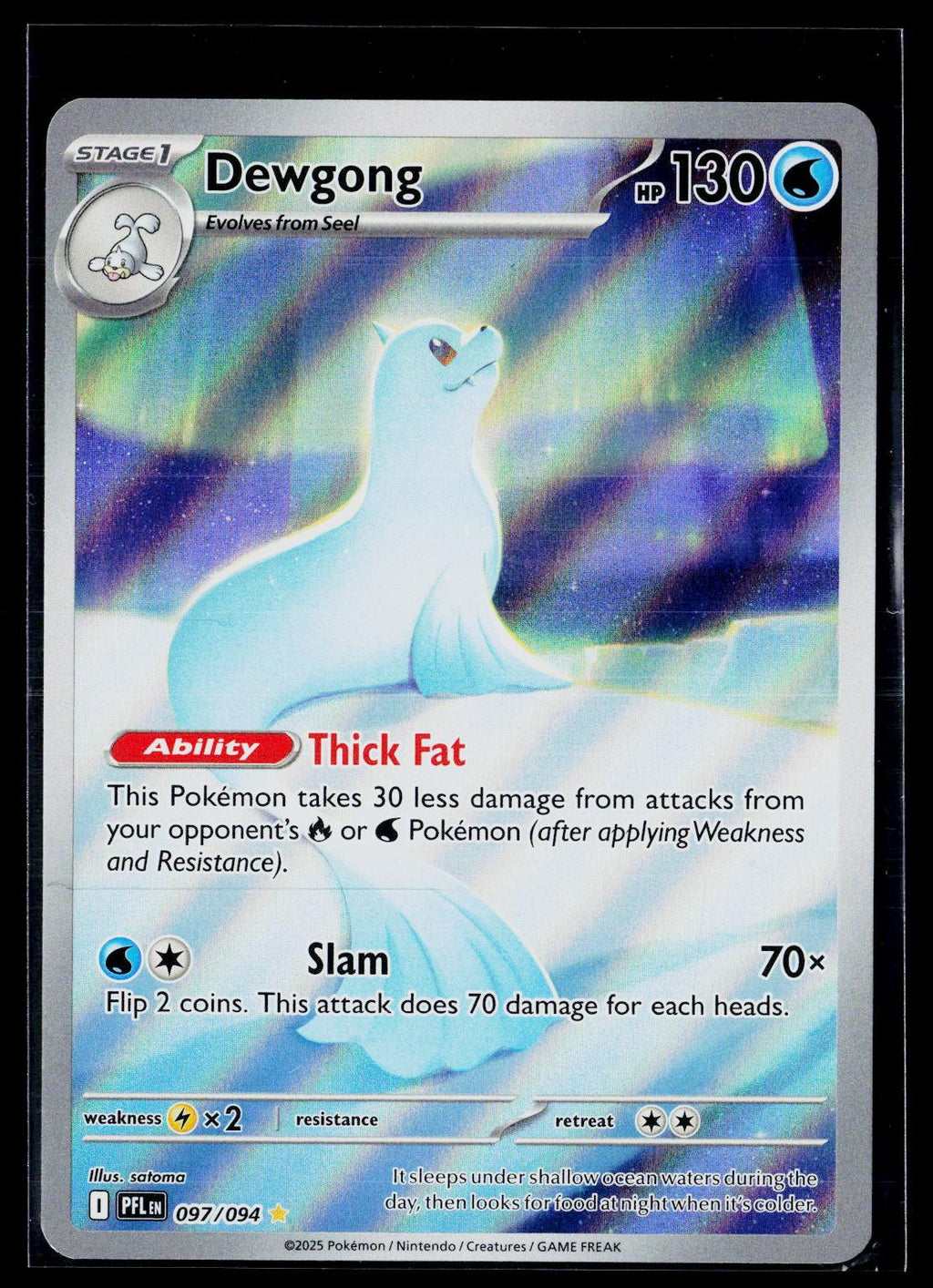 Dewgong - Phantasmal Flames 097/094 (NM)