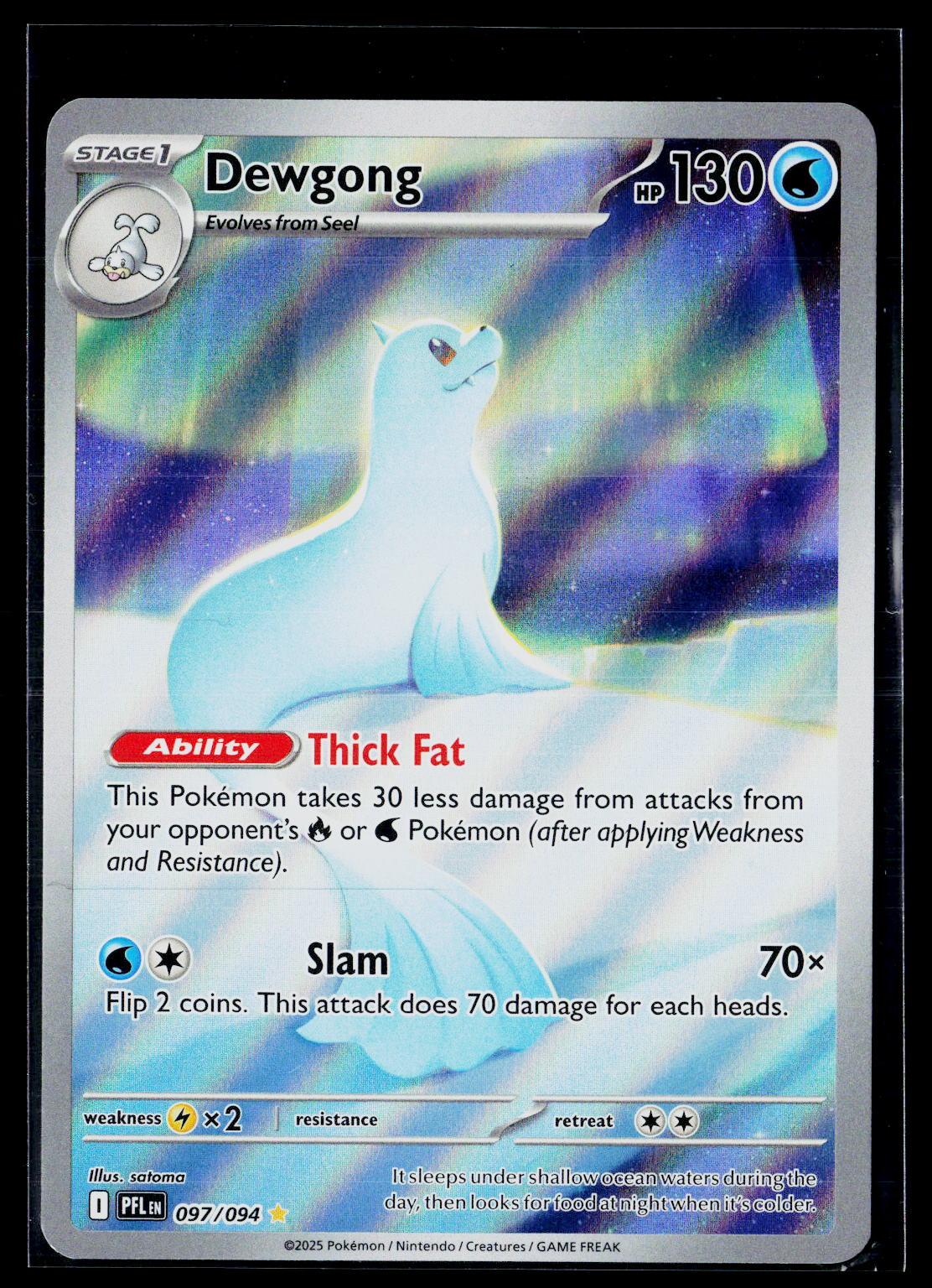 Dewgong - Phantasmal Flames 097/094 (NM)
