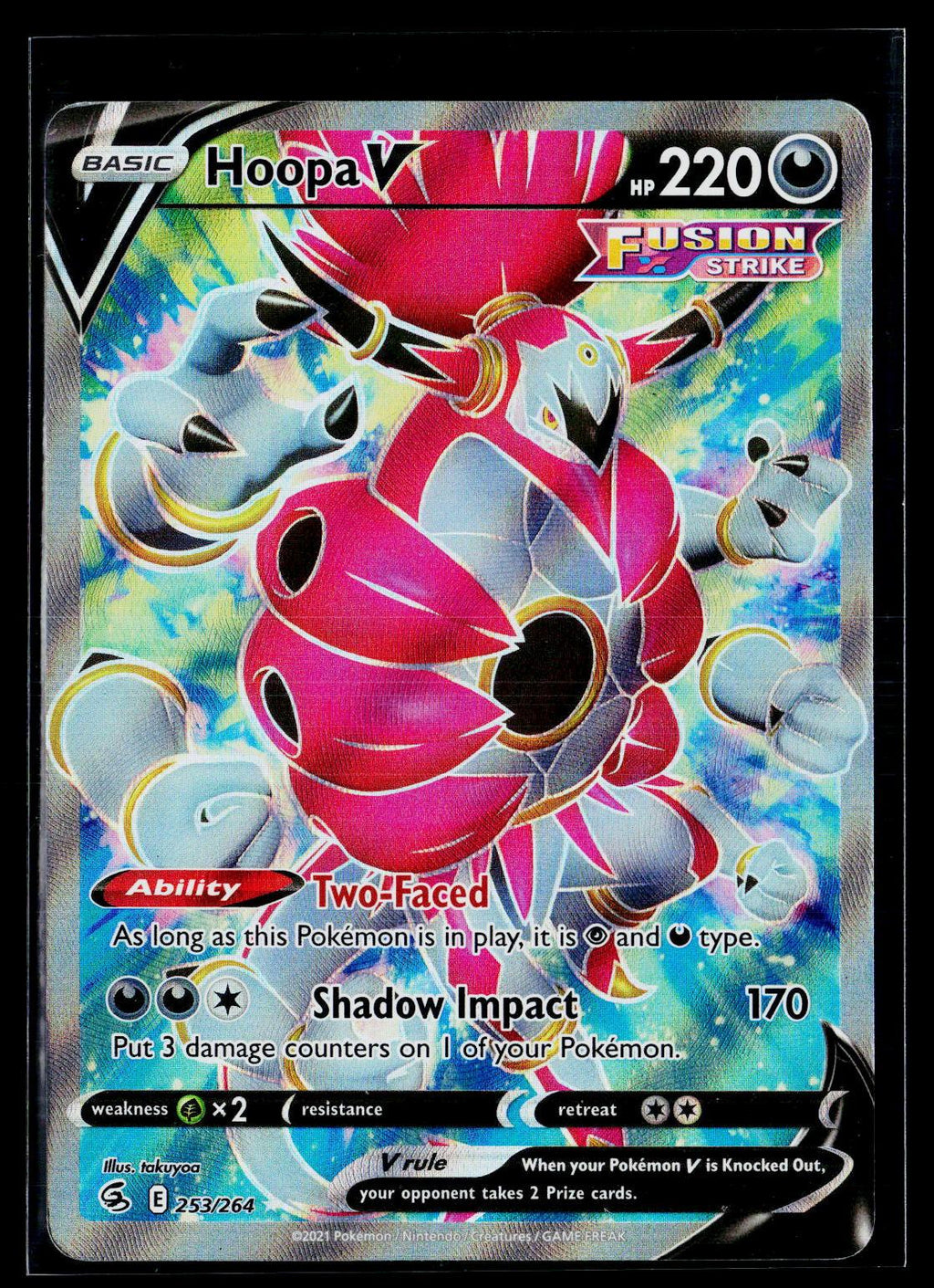 Hoopa V - Fusion Strike 253/264 (NM)