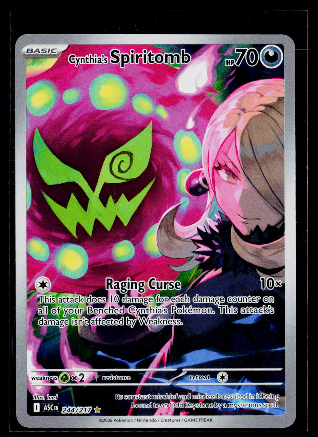 Cynthia's Spiritomb - Ascended Heroes 244/217 (NM)