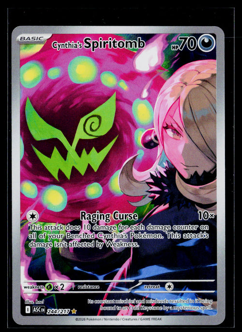 Cynthia's Spiritomb - Ascended Heroes 244/217 (NM)