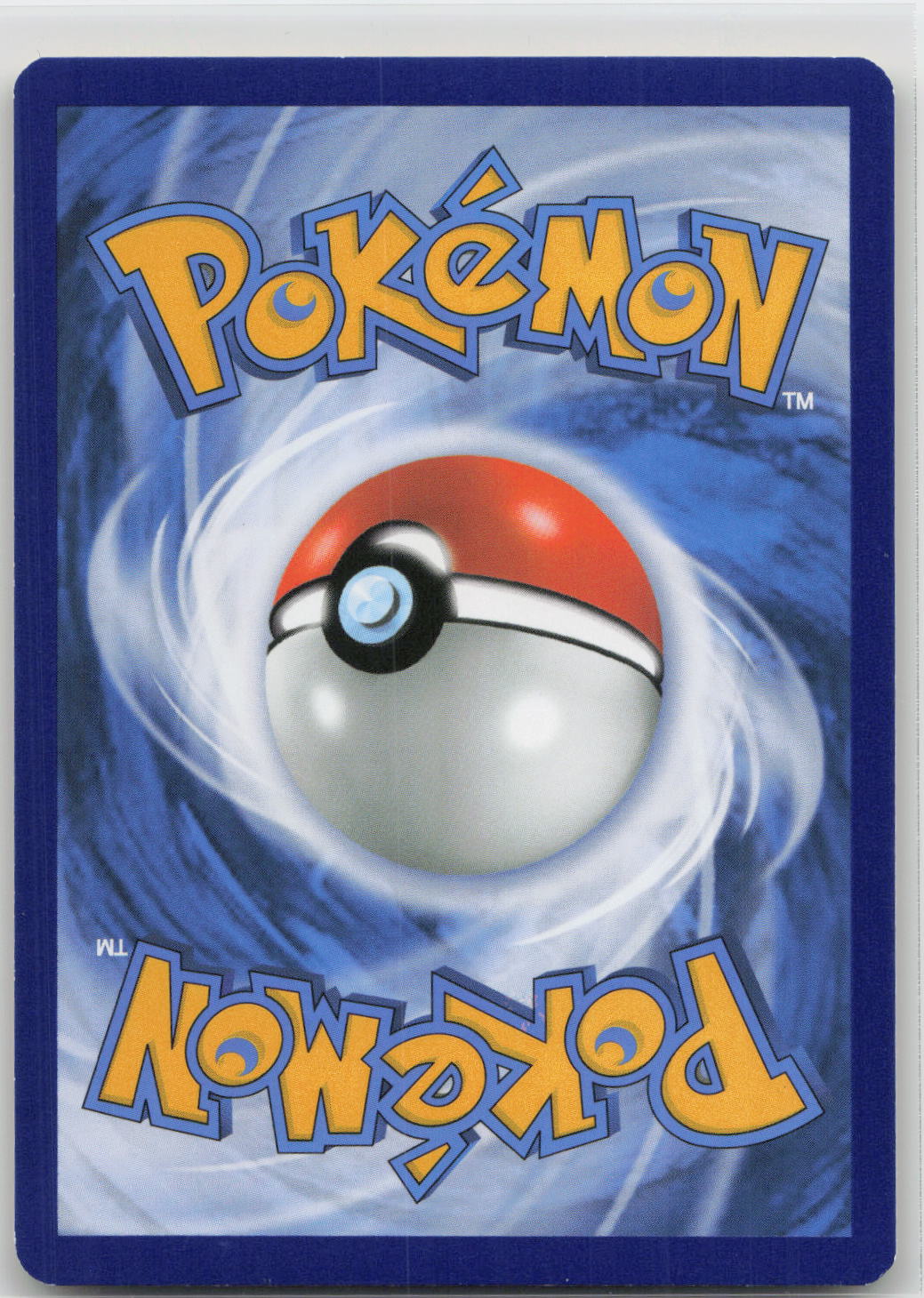 Back of card