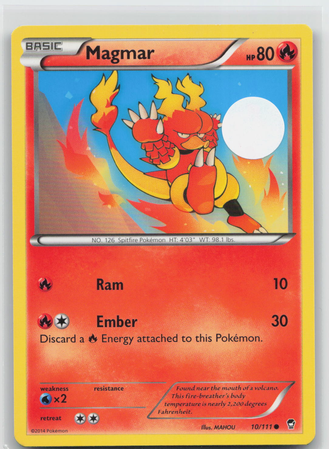 Magmar - Furious Fists 10/111