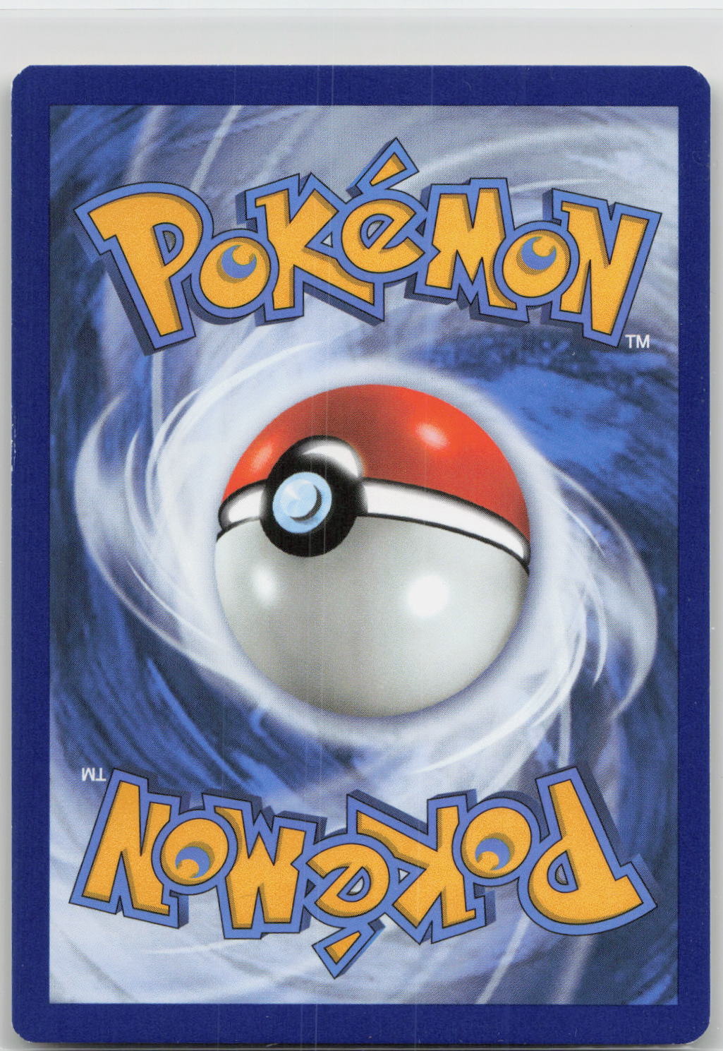 Back of card