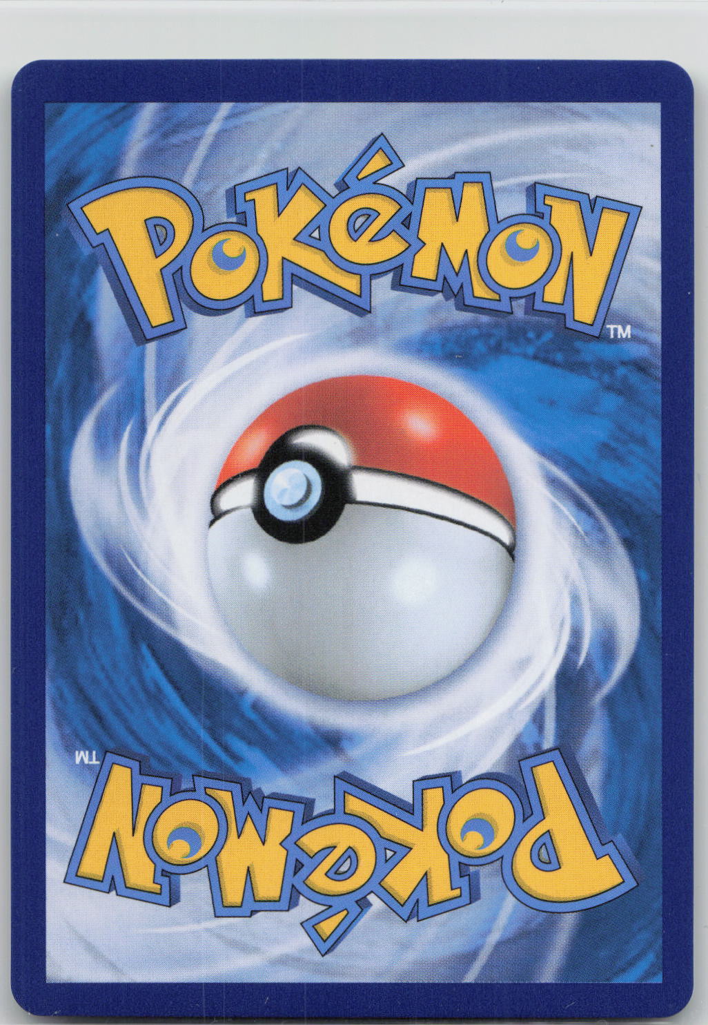 Back of card