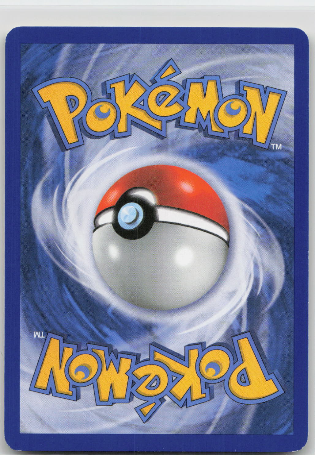 Back of card