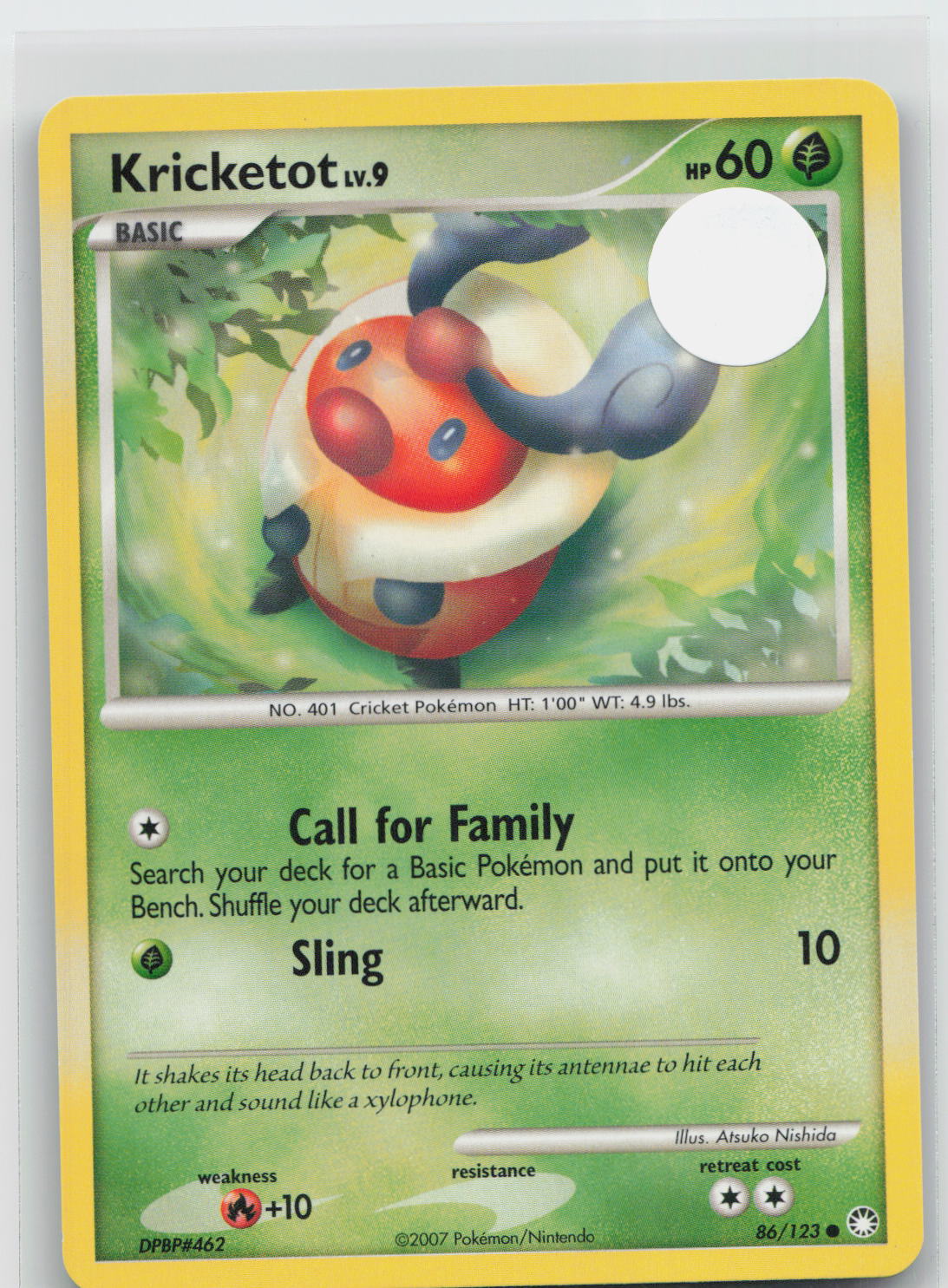 Kricketot - Mysterious Treasures 86/123
