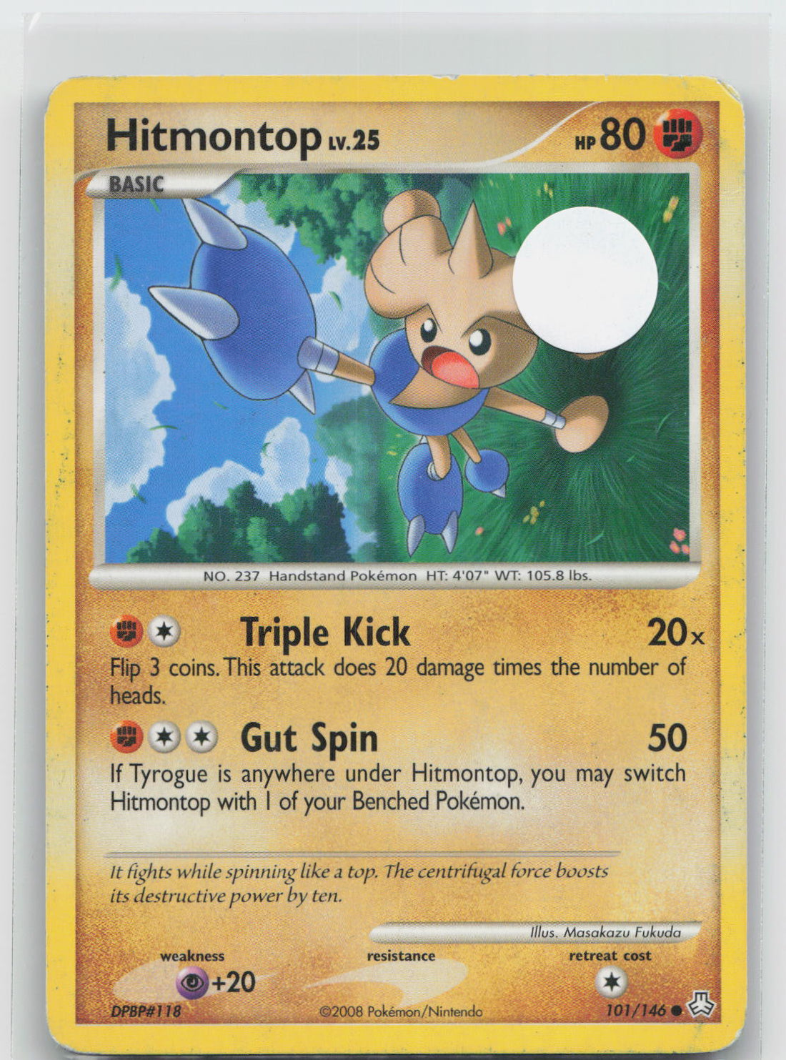 Hitmontop - Legends Awakened 101/146