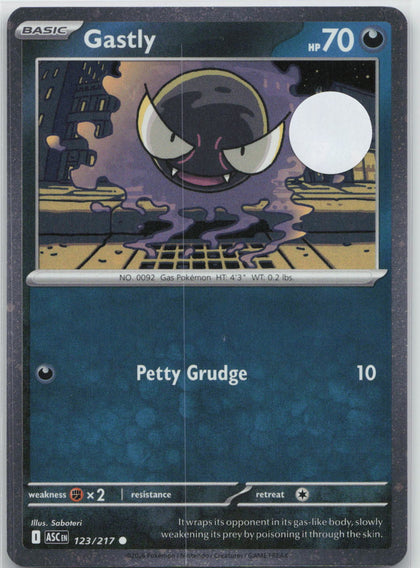 Gastly (Cosmos Holo) - Ascended Heroes 123/217