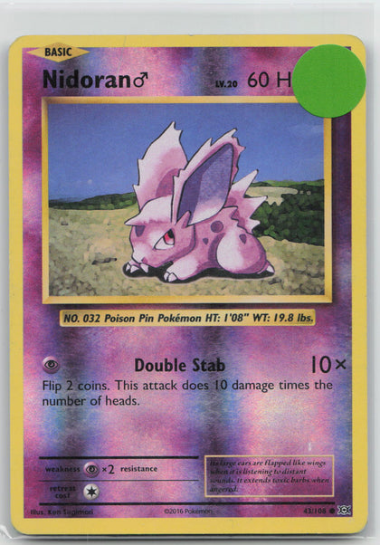 Nidoran M - Evolutions 43/108
