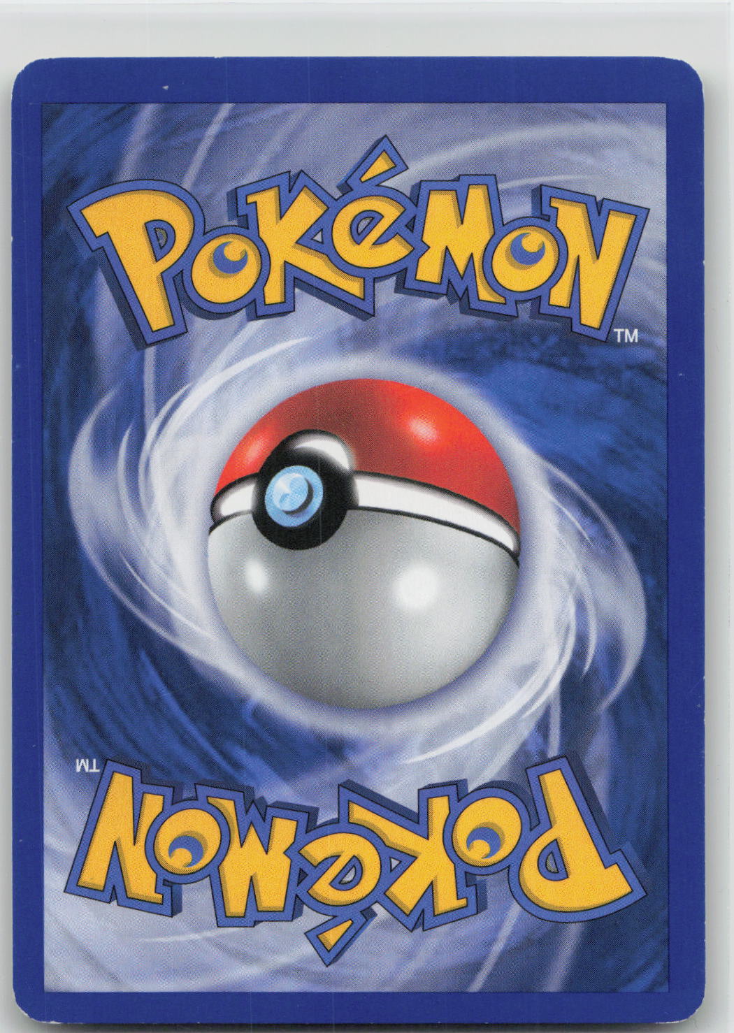 Back of card