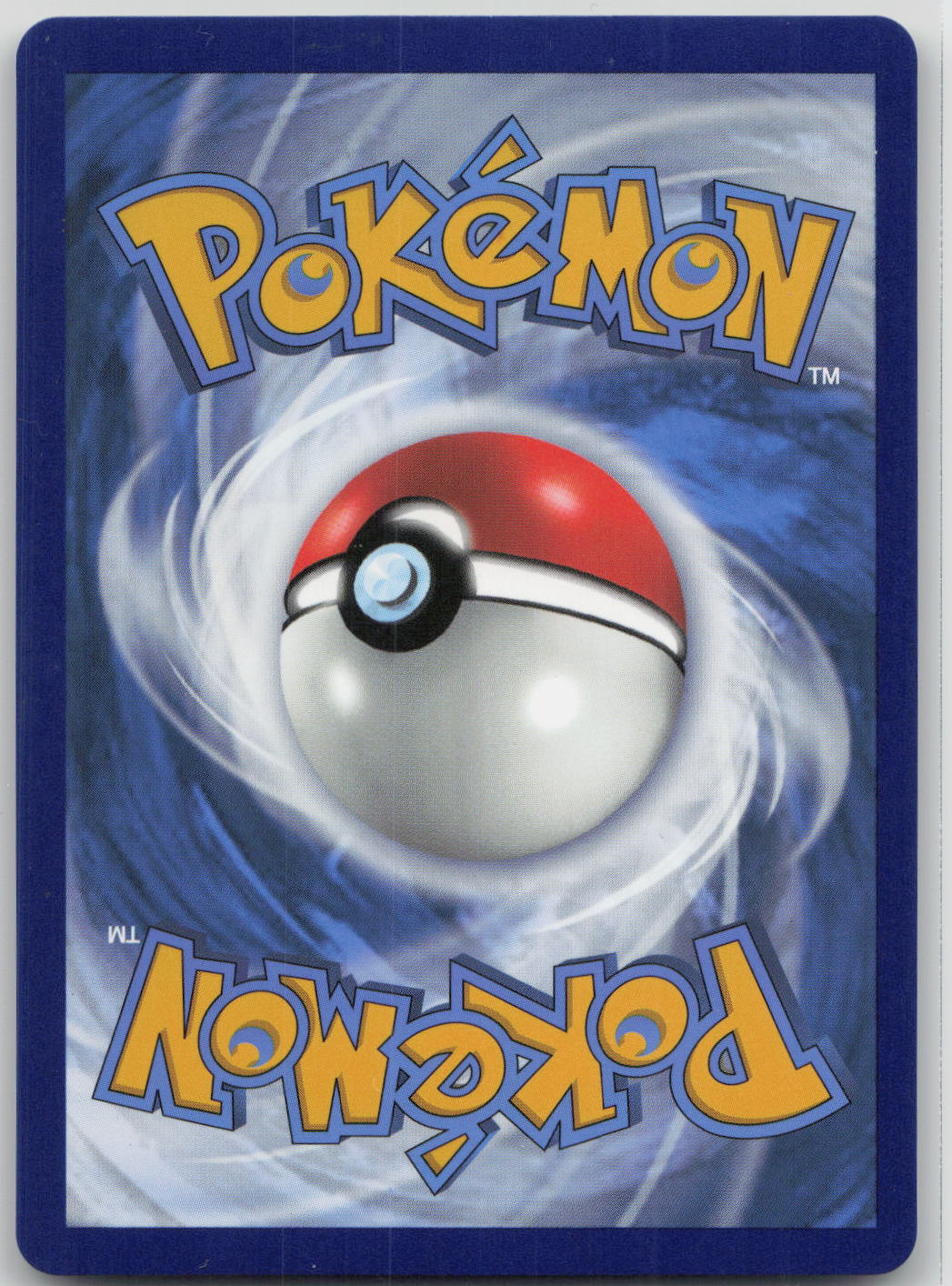 Back of card