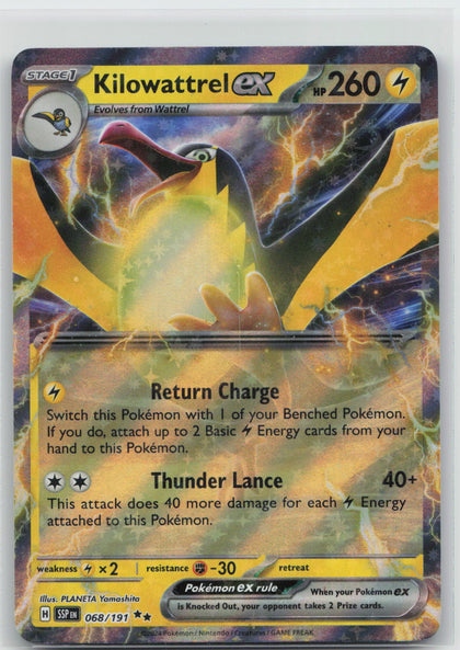 Kilowattrel ex - Surging Sparks 068/191