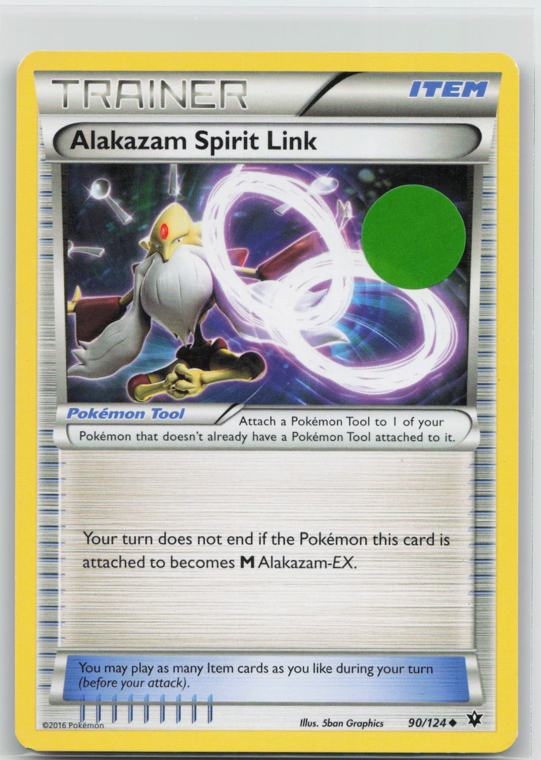 Alakazam Spirit Link - Fates Collide 90/124