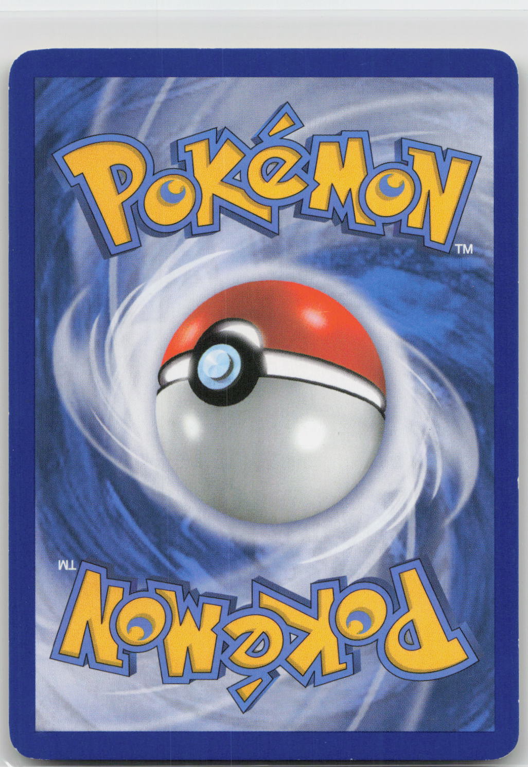Back of card