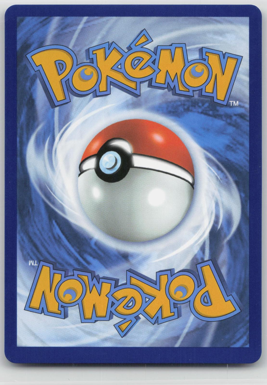 Back of card