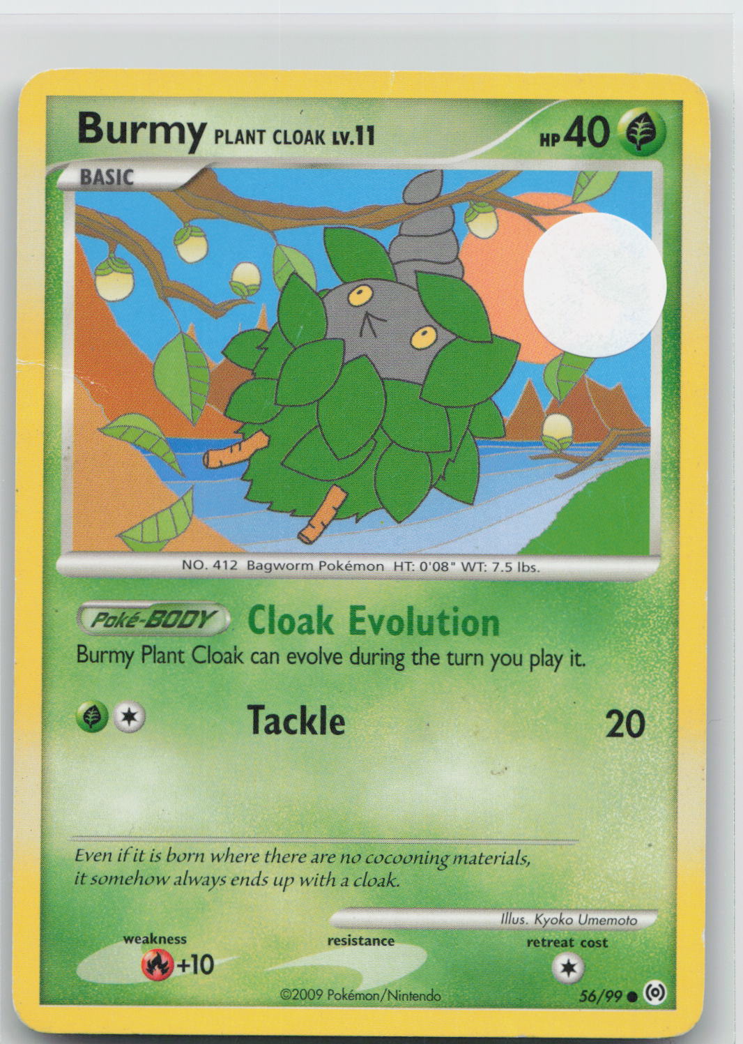 Burmy Plant Cloak - Arceus 56/99