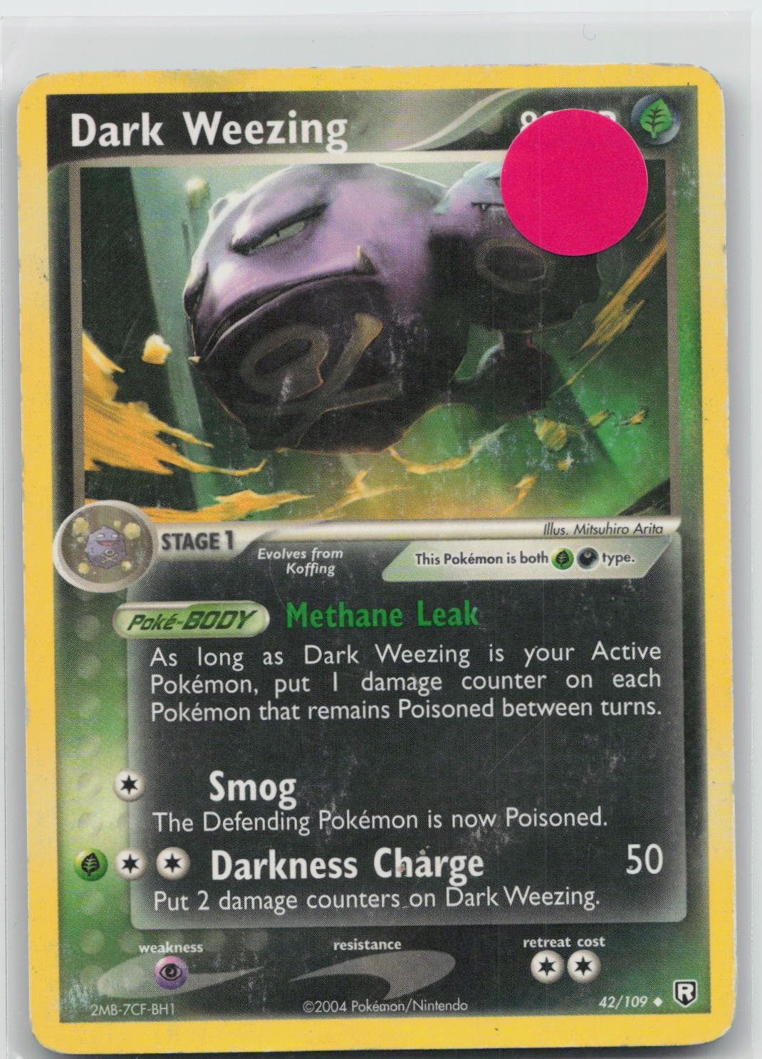 Dark Weezing - Team Rocket Returns 42/109
