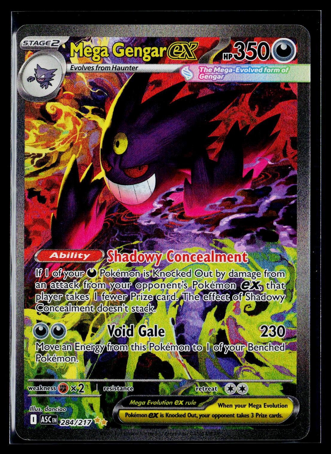 Mega Gengar ex - Ascended Heroes 284/217 (NM)