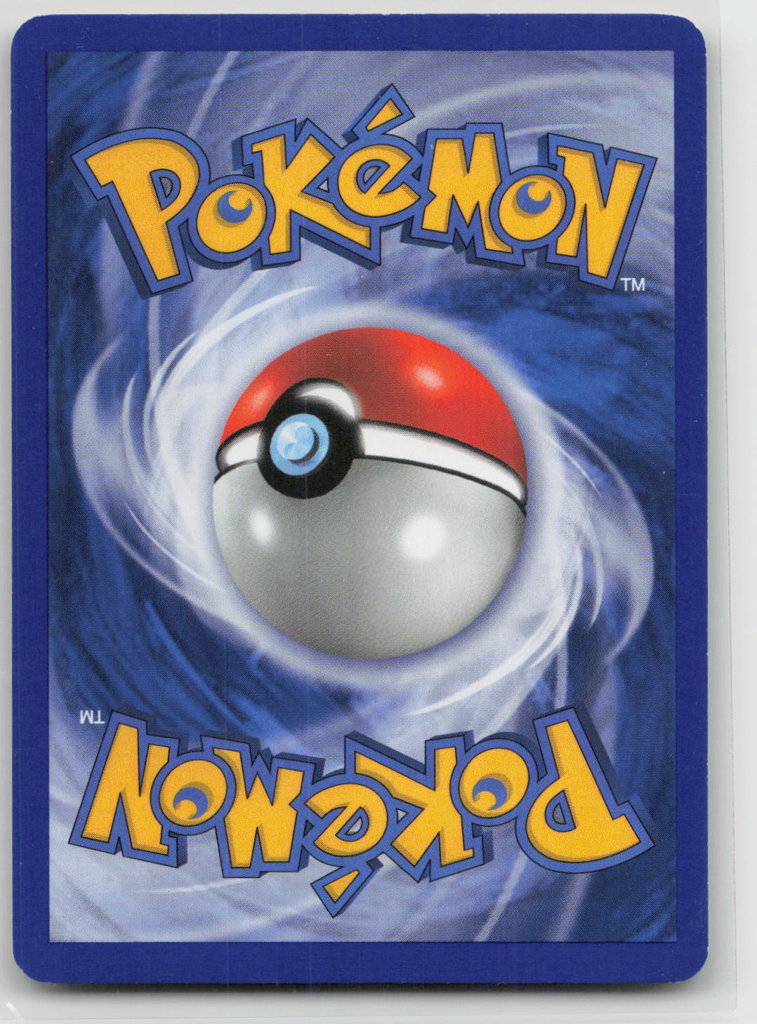 Back of card