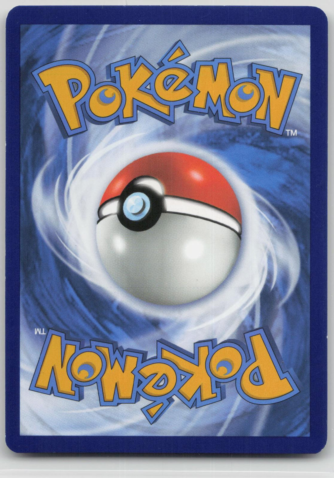 Back of card