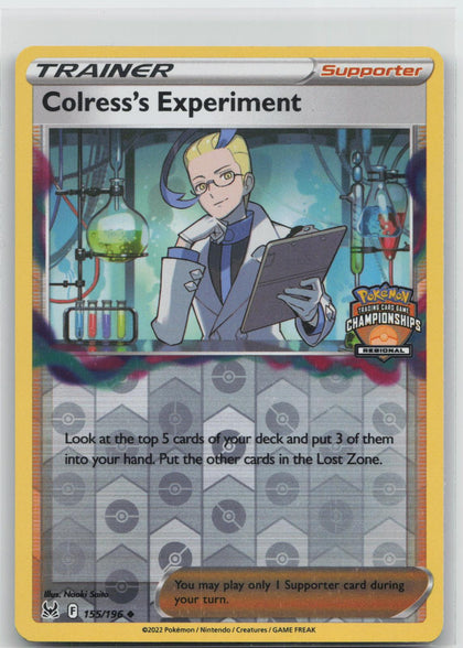 Colress's Experiment (Regional Championships) - Lost Origin 155/196