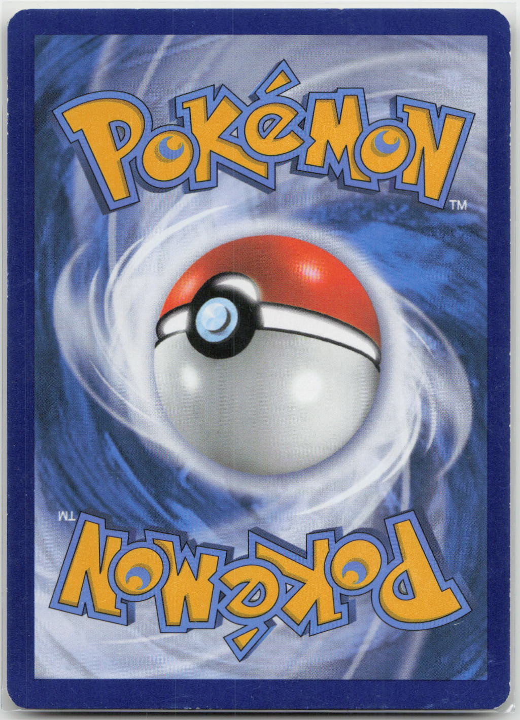 Back of card