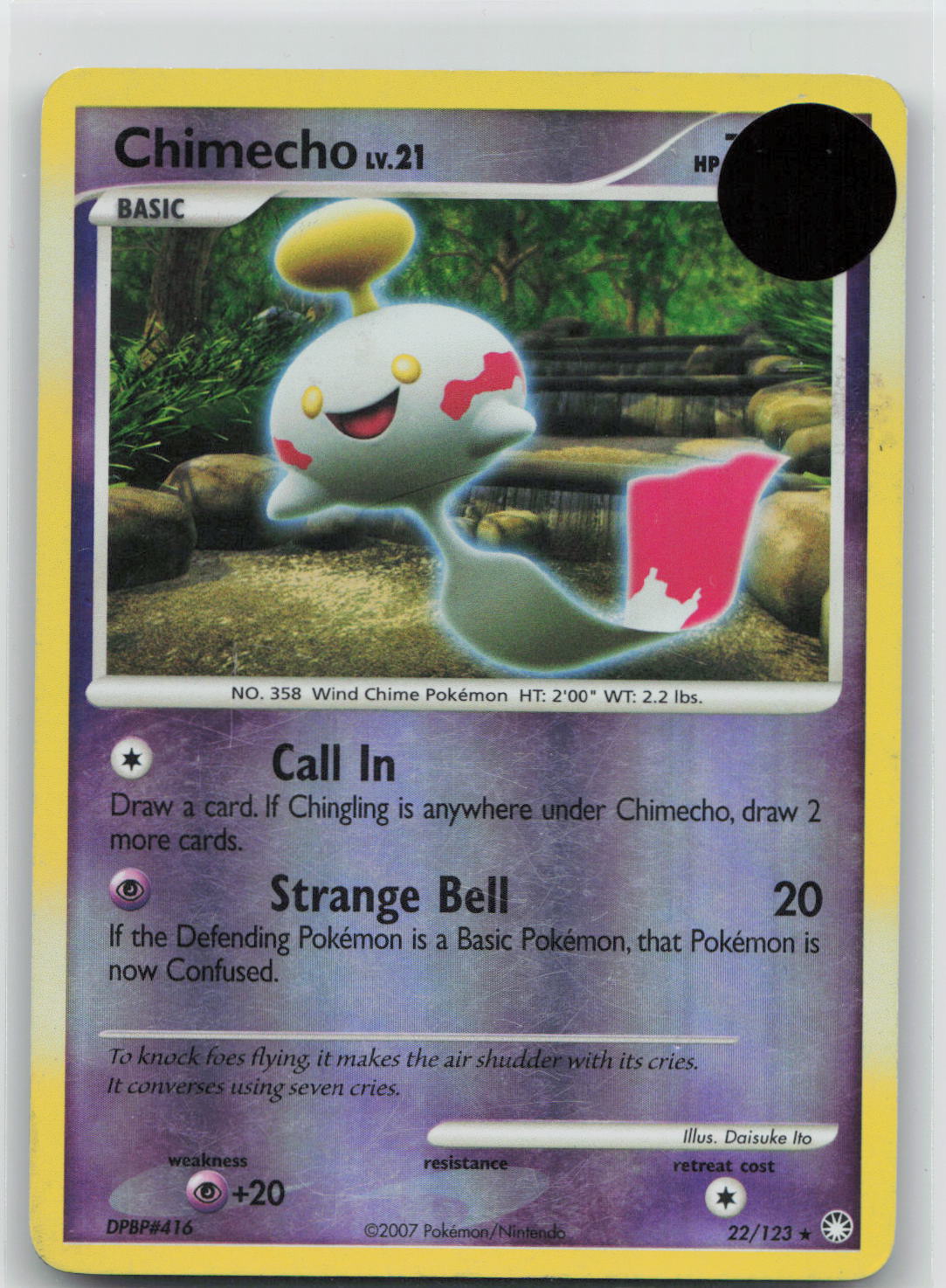 Chimecho - Mysterious Treasures 22/123