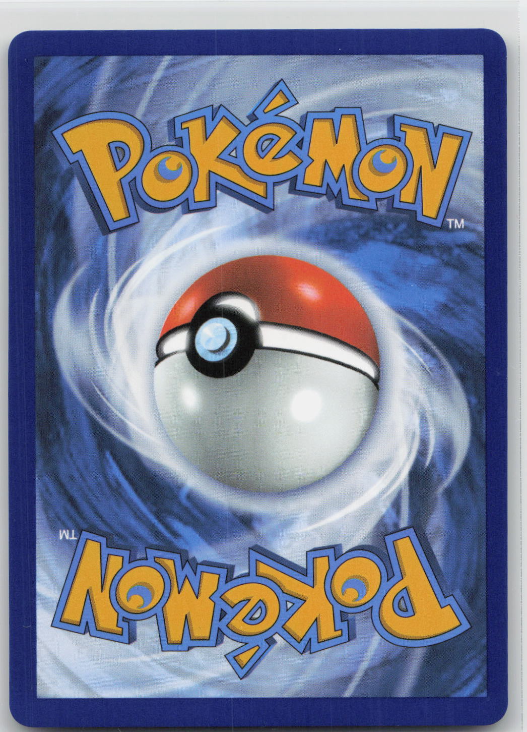 Back of card
